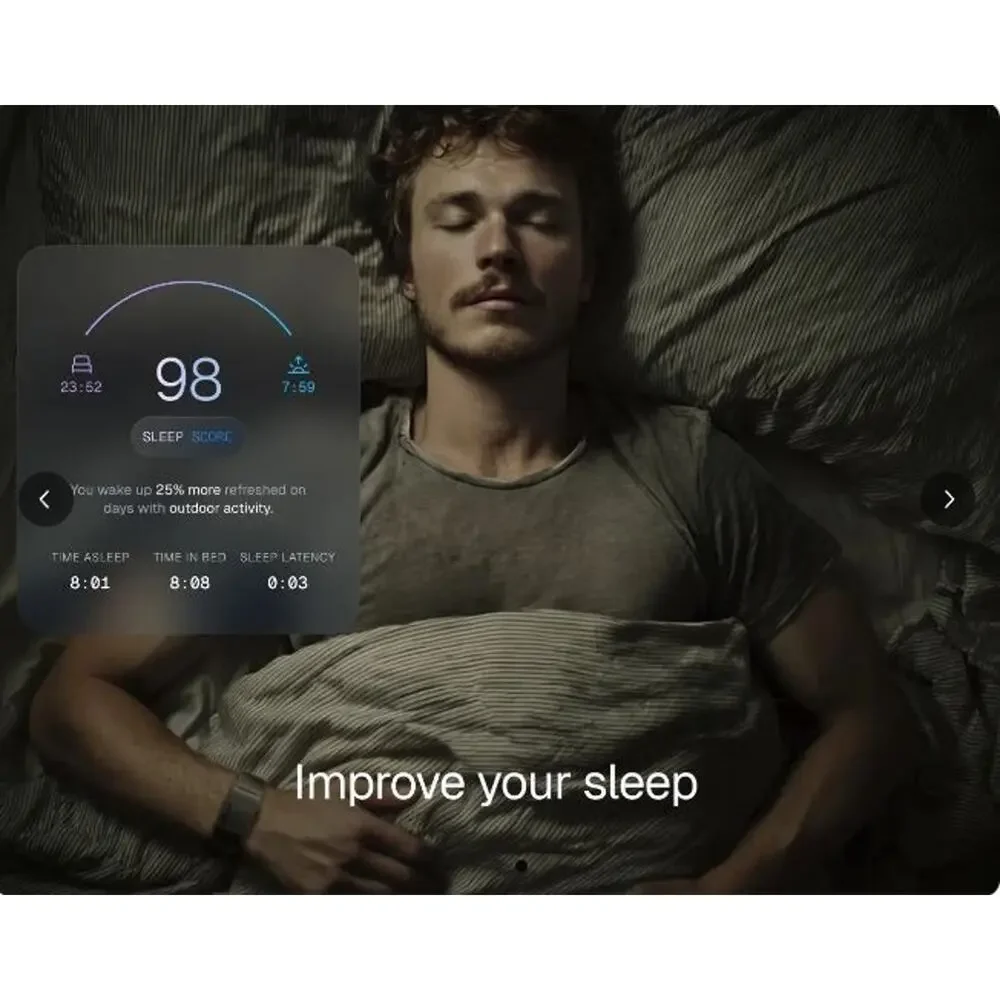 Pulse Series One Gunmetal Founder Edition Set Fitness Activity Tracker by Makina